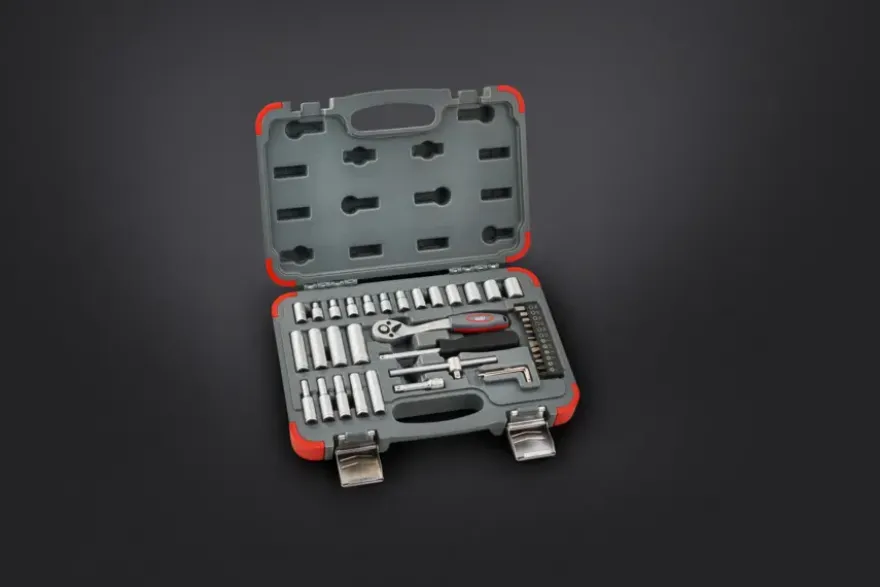 Dopsleutelset 41-dlg 6,3mm (1/4") 3-13