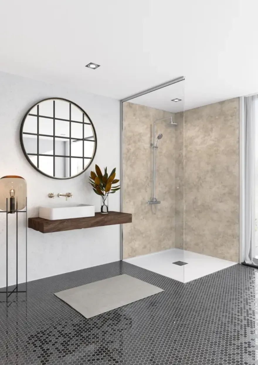 Douchepaneel Treviso 242x60 cm