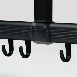 Douchestang Easy Roll 90x90x90cm zwart
