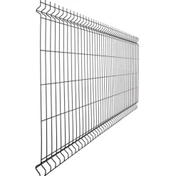 Draadpaneel Milano antraciet 123 x 250 cm