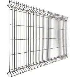 Draadpaneel Milano zwart 123 x 250 cm