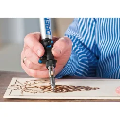 Dremel graveerpen accessoiresset VersaTip voor pyrografie 204 houtbranden - 4-delig