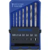 Dremel multitool accessoires - borenset precisie voor hout / zacht metaal - 7-delig - 0,8 tot 3,2 mm