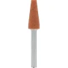 Dremel multitool accessoire - slijpsteen aluminiumoxide kegelvormig 953 - 3 stuks - 6,4 mm