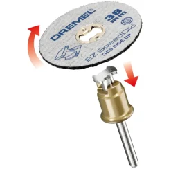 Dremel multitool accessoire - speedclic snijschijf voor metaal - 5 stuks - 38 mm