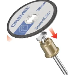 Dremel multitool accessoire - snijschijf voor kunststof SC476 - 5 stuks