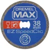 Dremel multitool accessoire - diamantschijf S545DM voor speedclic - 38 mm