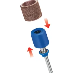Dremel multitool accessoire - speedclic schuurbandhouder SC407 - schuuropspandoorn / schuurband