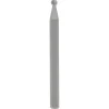 Dremel multitool accessoire - graveerstift kogelvormig 107 - 3 stuks - 2,4 mm