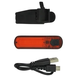 Dresco achterlicht COB LED USB oplaadbaar