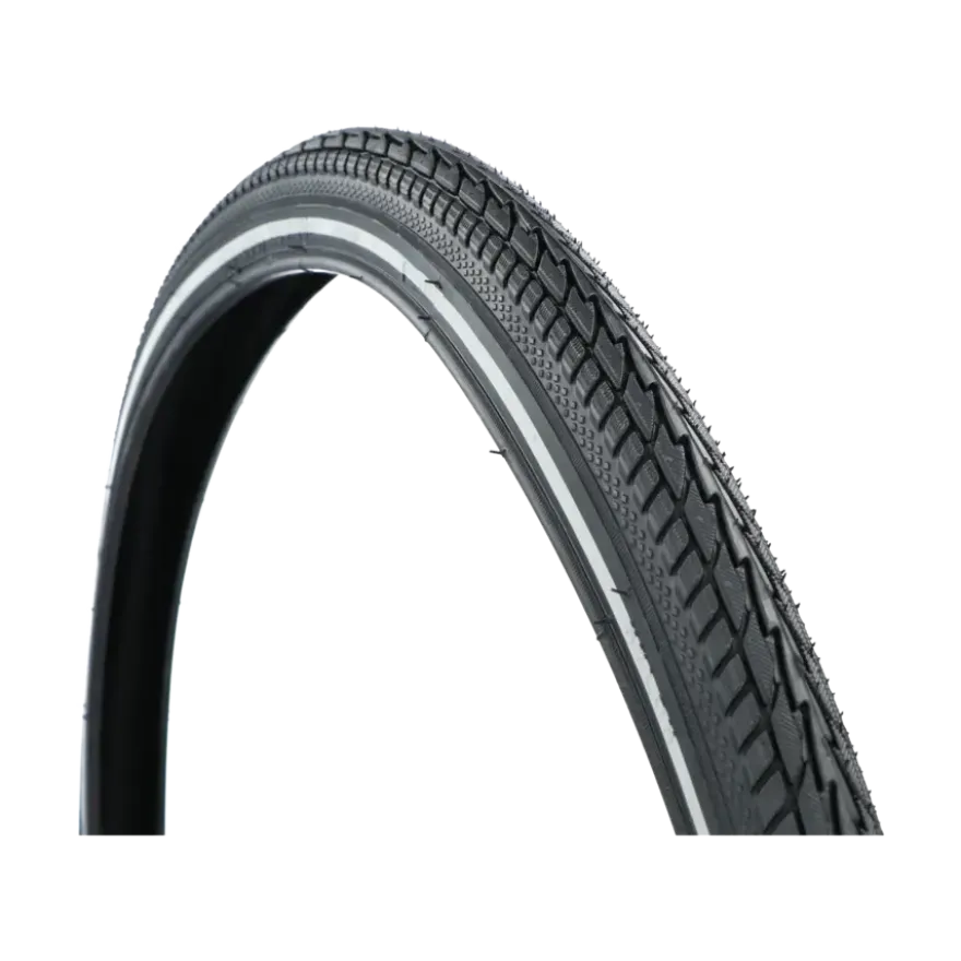 Dresco anti-lek buitenband holland tour 28 x 1 1/2 (40-635) reflectie zwart