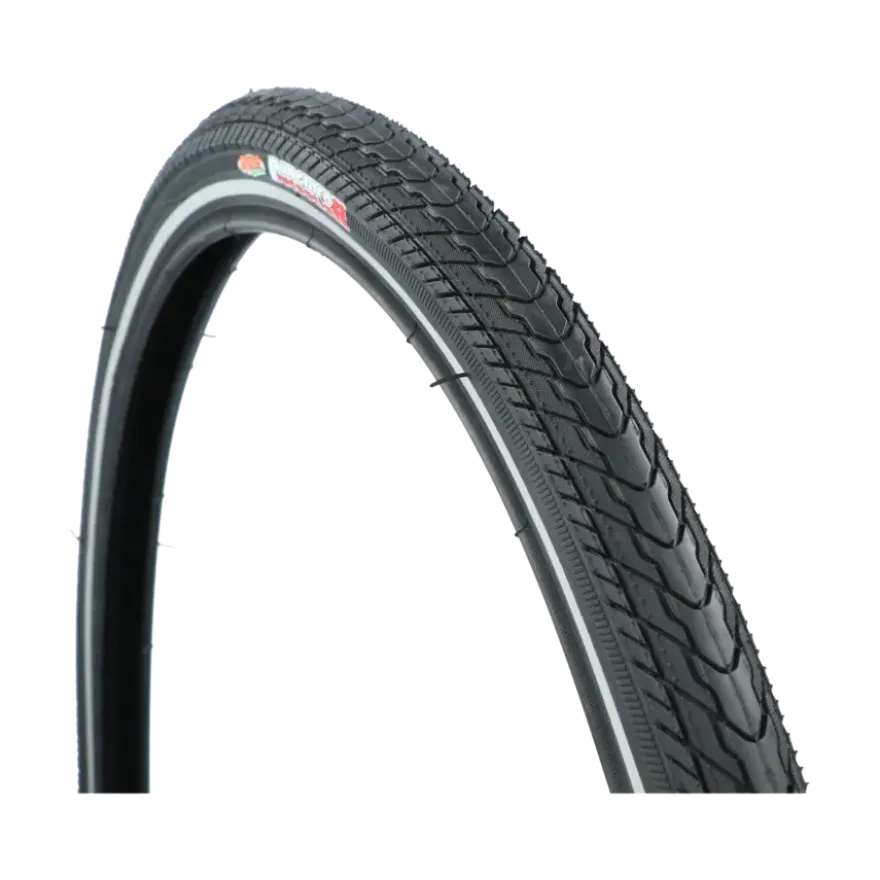 Dresco anti-lek buitenband metro elite 28x1 5/8x 1 3/8 (37-622) reflectie zwart