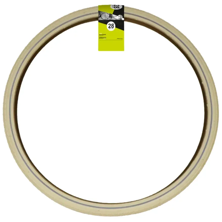 Dresco anti-lek buitenband traveller 28 x 1.75 (47-622) reflectie creme