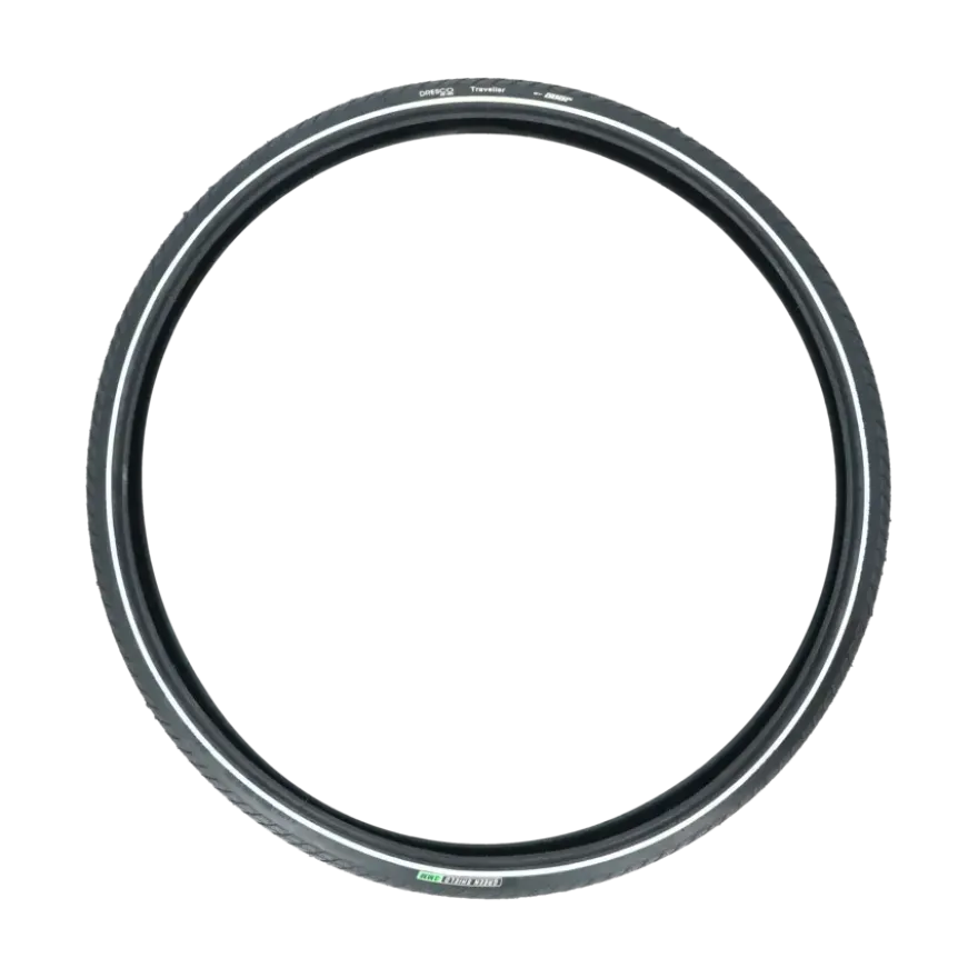 Dresco anti-lek buitenband traveller 28 x 1.60 (42-622) reflectie zwart
