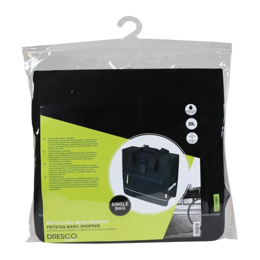Dresco Basic Shopper fietstas 20L