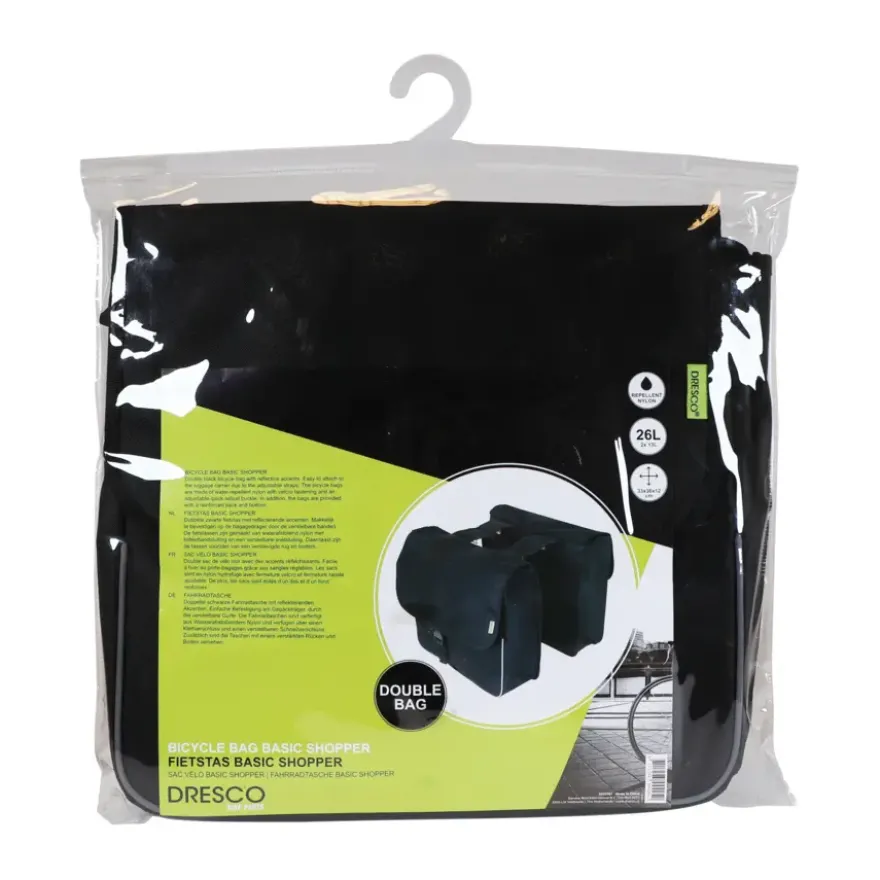 Dresco Basic Shopper fietstas 26L