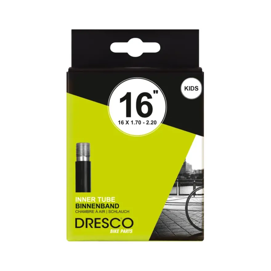 Dresco binnenband 16 x 1.75-2.50 (47/62-305) schrader 40mm
