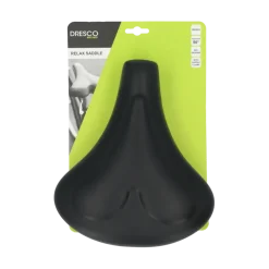Dresco City Holland Gel fietszadel zwart