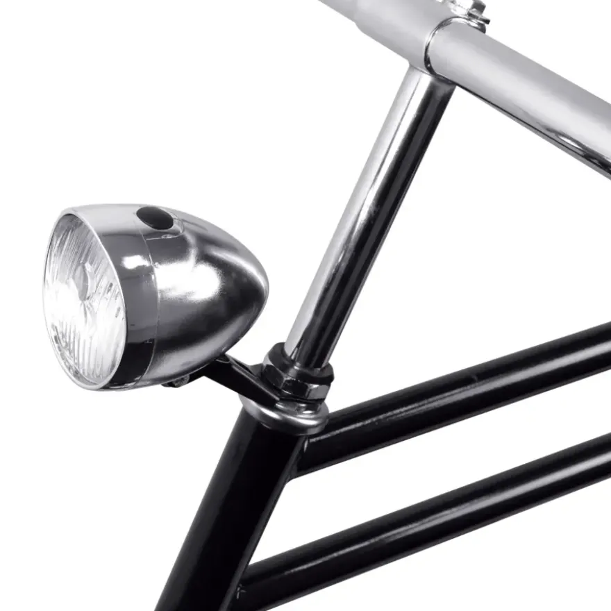 Dresco Classic koplamp 3LED chroom
