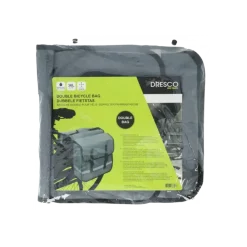 Dresco dubbele fietstas 36L