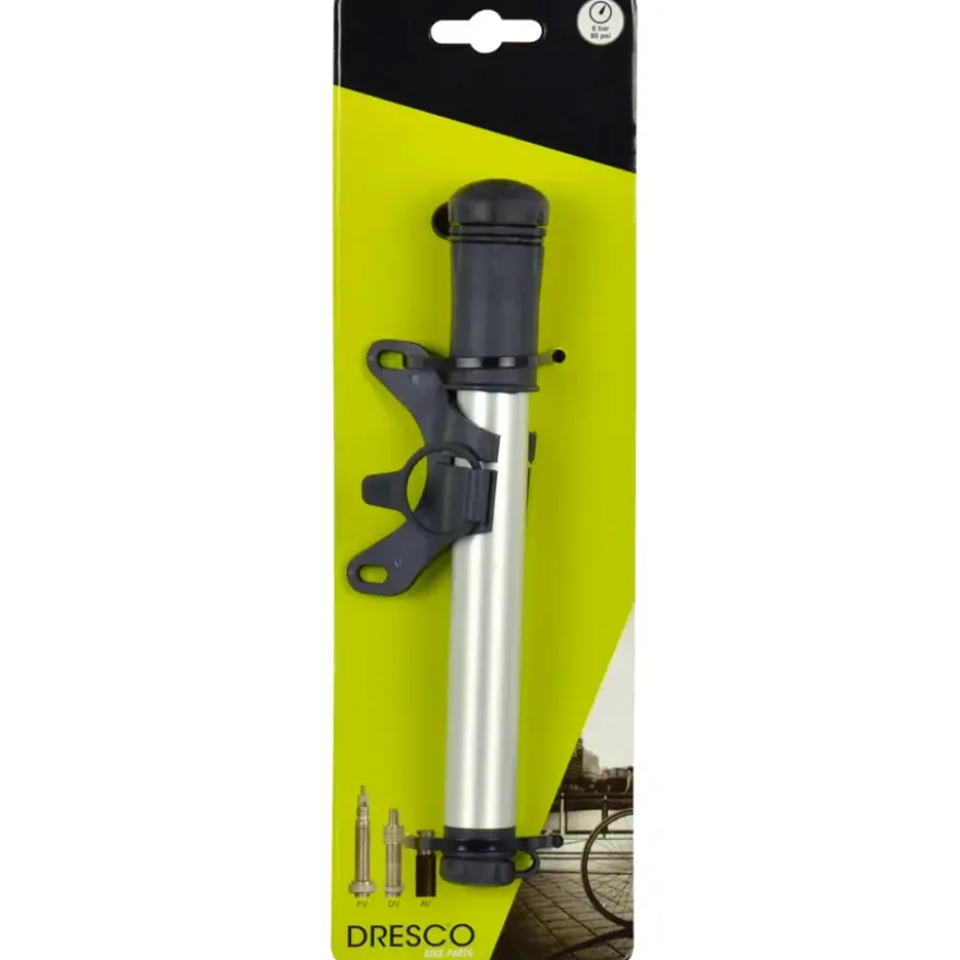 Dresco fietspomp mini deluxe 20cm