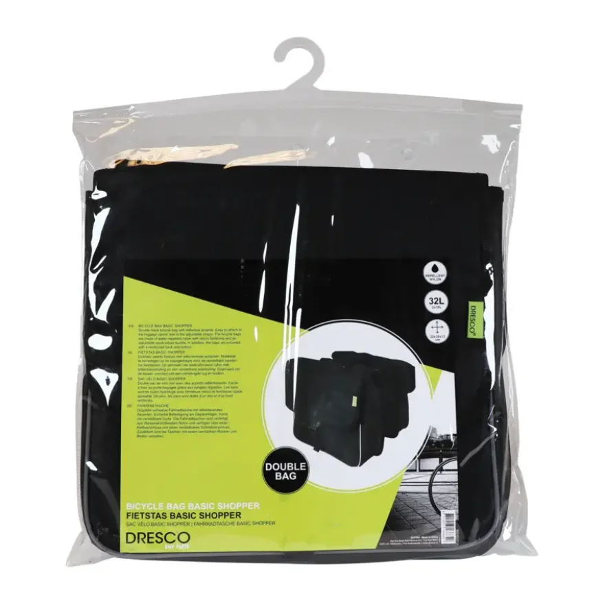Dresco fietstassen basic 32 liter