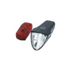 Dresco fietsverlichtingsset Razor USB