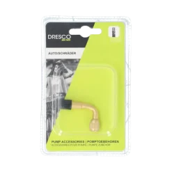 Dresco haakse pompnippel autoventiel