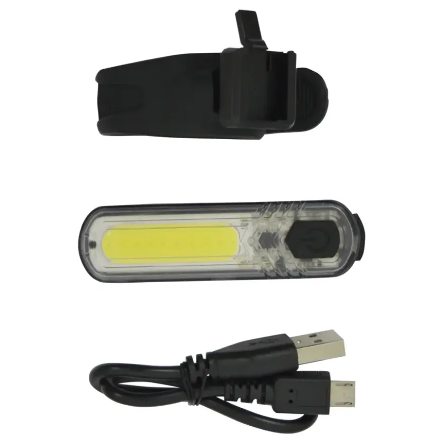 Dresco koplamp oplaadbaar COB LED USB