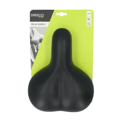 Dresco Lazio fietszadel zwart