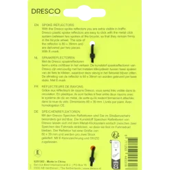 Dresco spaakreflectoren E-keur