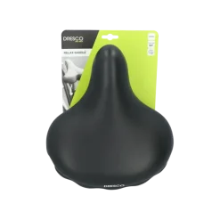 Dresco Urban XL fietszadel zwart