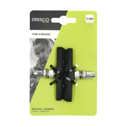 Dresco v-brake remblokken 70mm