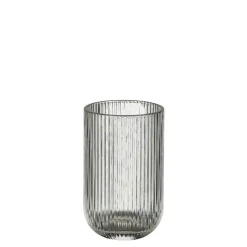 Drinkglas geribbeld - h13xd8 cm