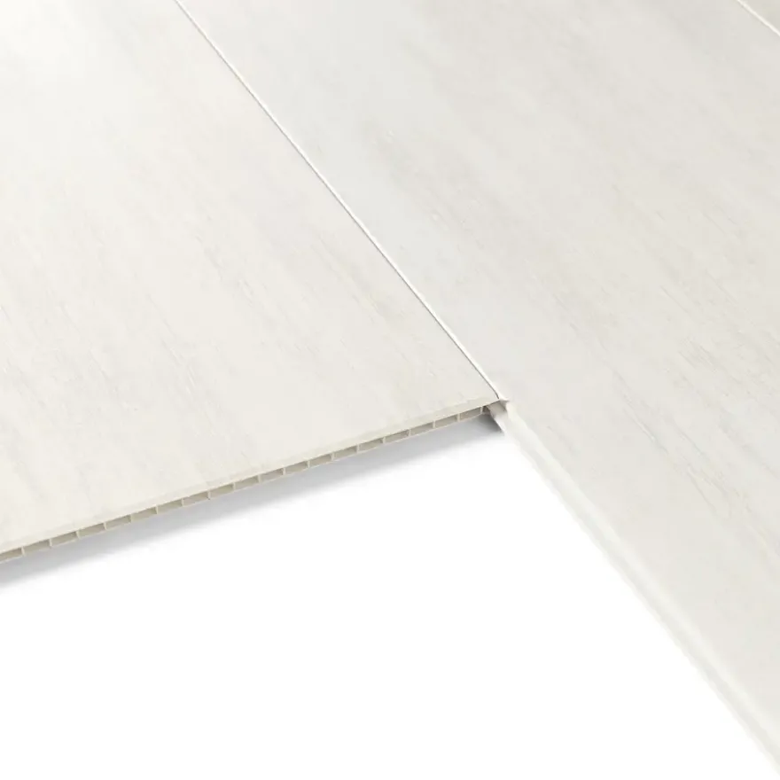 Dumaclip wand- en plafondpaneel PVC grijze schors 2.4m2, afm. 120 x 25 cm