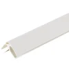 Dumapan XS hoekprofiel wit PVC 260cm