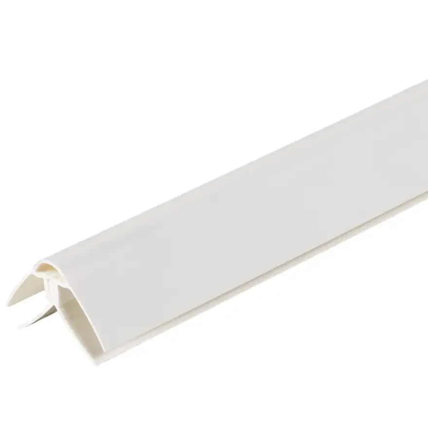 Dumapan XS hoekprofiel wit PVC 260cm