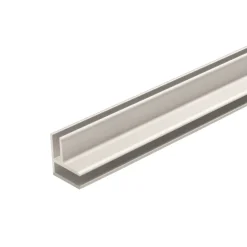 Dumawall + aluminium hoekprofiel 260 cm 12-20 mm