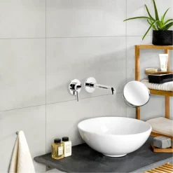 Dumawall+ wandtegel kunststof Light cement 1,95m² 37,5x65cm 8 stuks