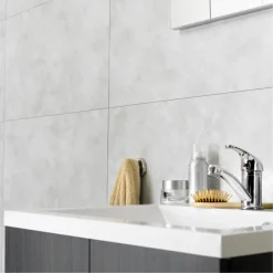 Dumawall+ wandtegel kunststof Cloudy white 1,95m² 37,5x65cm 8 stuks