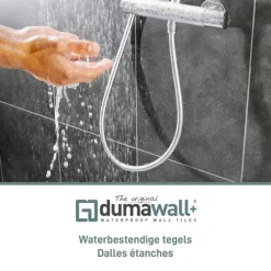Dumawall+ wandtegel kunststof Evora glans 1,95m² 37,5x65cm 8 stuks