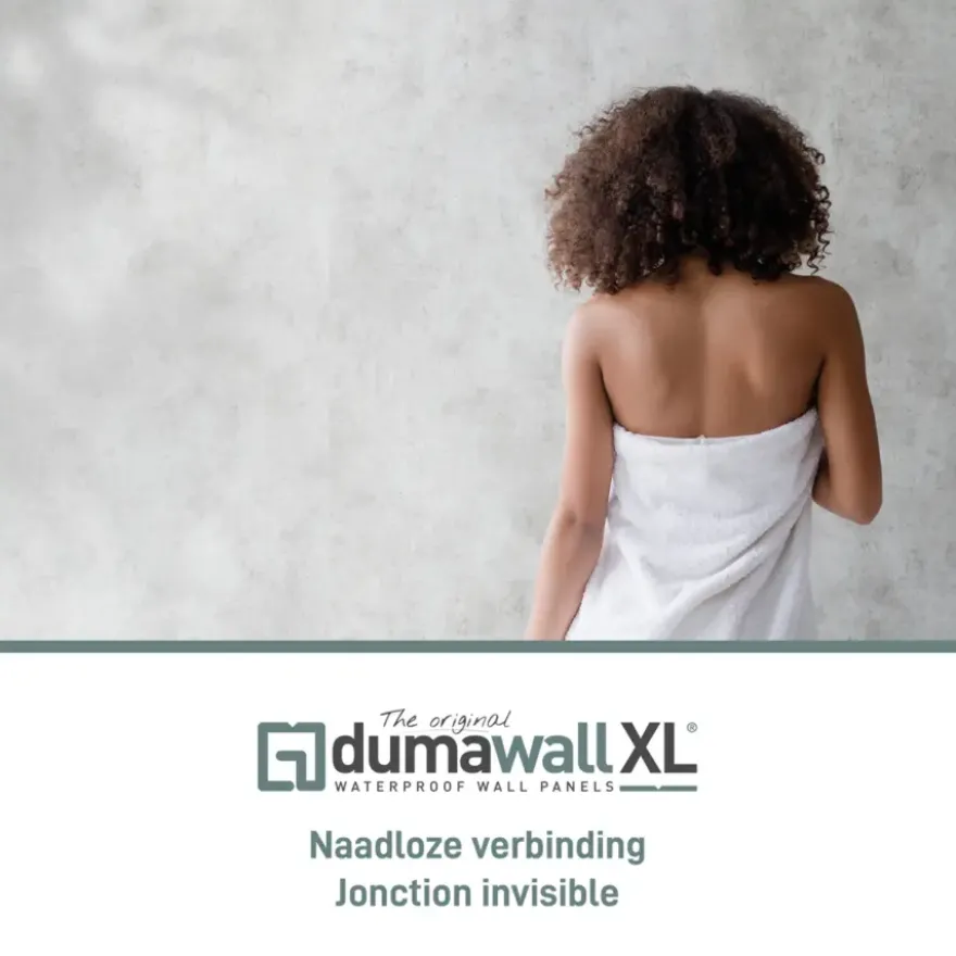Dumawall XL kunststof wandbekleding Evora glans 4,68m² 90x260cm - 2 stuks