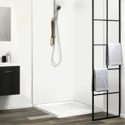 Dumawall XL kunststof wandbekleding White 4,68m² 90x260cm - 2 stuks