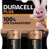 Duracell Batterij C Alkaline Plus 2 stuks