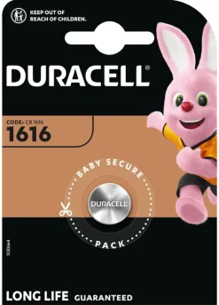 Duracell Batterij CR1616 Lithium knoopcelbatterij