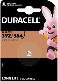 Duracell Batterij 392/384 (SR41) Lithium knoopcelbatterij