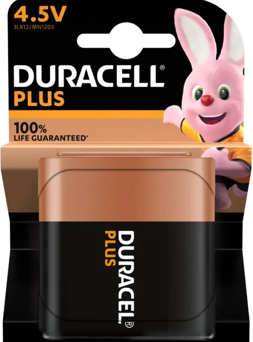Duracell Plus Power batterij 4,5 V