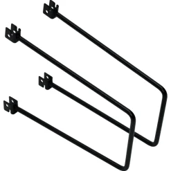 Duraline boekklem zwart 2 stuks