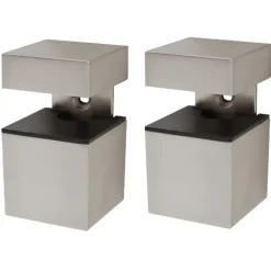 Duraline clip cube geborsteld nikkel
