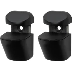 Duraline clip geborsteld goud set 2 stuks